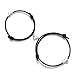 Pärchen Armband magnetisch Geschenke für Partner Geburtstagsgeschenk, verstellbare handgemachte Seil geflochtene Armbänder herz Magnet, Liebe Schmuck Weihnachtsgeschenke (Herz Partner Armbänder)