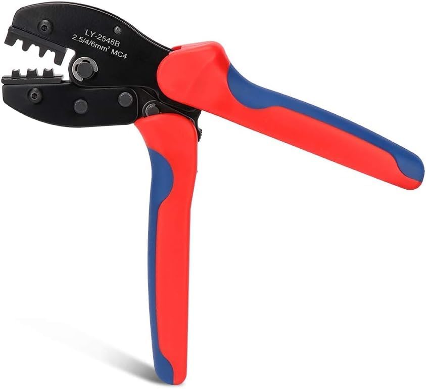 solar mc4 crimping pliers for solar panel pv connectors | solar wire crimping, mc4 connector tool, solar cable crimper