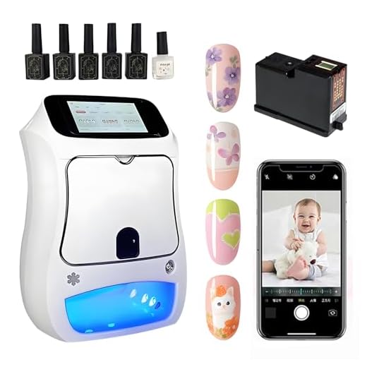 Professional 3D Nail Printer with Touchscreen