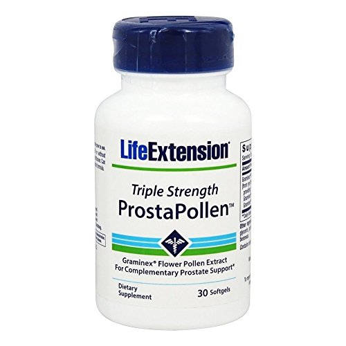 Life Extension Prostapollen Soft Gels, 30 Count