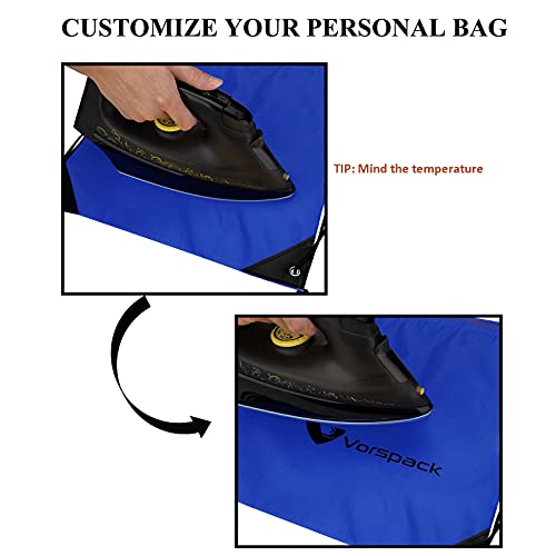Vorspack Drawstring Backpacks Bulk 20 Pieces String Bags Customized Bags For Party Gym Sport Trip - Blue #TOP4