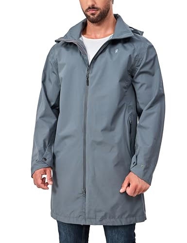 Veste de pluie homme contre le vent et l'eau veste légère pour rester au sec - 2
