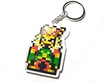 DoubleChin Final Fantasy 6 Keychain - Kefka Keychain - FF6 Keychain
