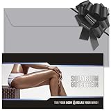 GESCHENKGUTSCHEINcom - 100 Geschenkgutscheine mit Kuvert & Schleife - Formulare mit Vordruck für Sonnenstudio Bräunungsstudio Solarium SN12012-100-V1