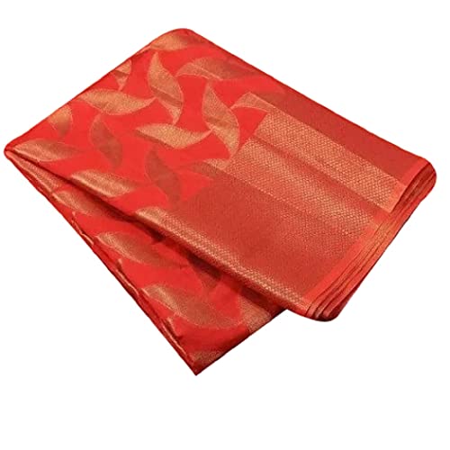 Damen-Bluse mit Jacquardmuster, gewebt, mit ungenähter Bluse, rot, Auftrennen Bluse Cover