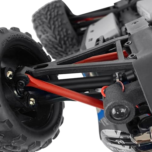 SWX 1/16 Universal Front/Rear Axle CVD Drive Shaft 2Pcs Steel CVD Drive Shaft Compatible with 1: 16 TRX Mini E-Revo VXL RC Crawler Car Upgrade Parts
