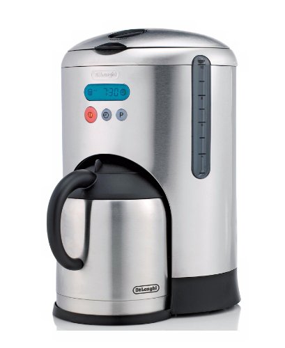 DeLonghi DCF212T Drip Coffeemaker with Convenient Front Access