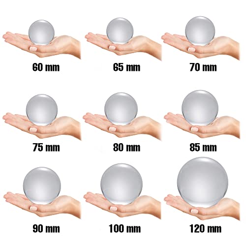 Juggle Dream Acryl Kontakt Jonglierball (60 mm), Kristall Kontaktkugel, Jonglierbälle für Kontaktjonglage