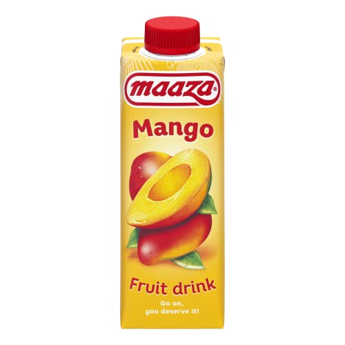 Maaza Mango Fruit Drink, Jus de fruits à savourer, 8 paquets (8x330ml)