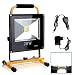 Produktbild Hengda 20W Kaltweiß LED Baustrahler - Akku Arbeitsscheinwerfer - Bauscheinwerfer - LED Fluter mit 1800 Lumen 6000K - Für den Innen- und Außenbereich für Camping