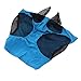 Funien Stretchable Horse Mesh Fly Mask with Ears Protection, Soft Horse Fly Mask for Radiation Resistance, Suitable for All Horses (Blue)