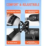 Renoj Weighted Vest for Women Men: 6lb/8lb/10lb/12lb/16lb/20lb Weight Training Vest for Workout, Running, Walking, Exercise, Weight Loss, Weight Lifting - With Reflective Strips and Storage Pocket - Image 2