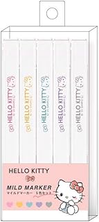 ハローキティ マイルドマーカーペンセット 5色セット