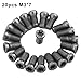20-Pack M2, M2.5, .5, M5 for Torx Screws for Replacing Carbide on for CNC Lathe Tools, for Torx Socket Head Machine Screws for Hard Alloy Inserts(* 7)