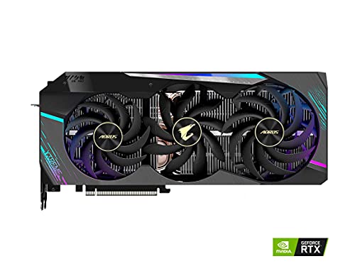Image of GIGABYTE AORUS GeForce RTX 3090 Xtreme 24G Graphics Card, Max Covered Cooling, 24GB 384-bit GDDR6X, GV-N3090AORUS X-24GD Video Card (Renewed)