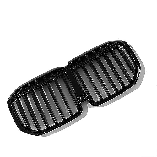Calandre pour X7 G07 2023 2024 : grille capot avant et pare-choc supérieur de voiture