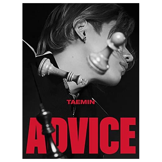Shinee Taemin Advice 3rd Mini Album CD+1p Folding Poster On Pack+72p PhotoBook+12p Lyrics Paper+1p PhotoCard+1p Postcard+Message PhotoCard Set+Tracking Kpop Sealed