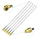 Superbat RP-SMA Pigtail 12inch RP SMA Female Cable for Wireless Routers Mini PCIe Cards Network PCI WiFi External Antenna Mod Tmobile Gateway 5-Pack