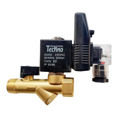 Brass Auto Drain Valve with Timer and Strainer 1/2" Amazon.in Home