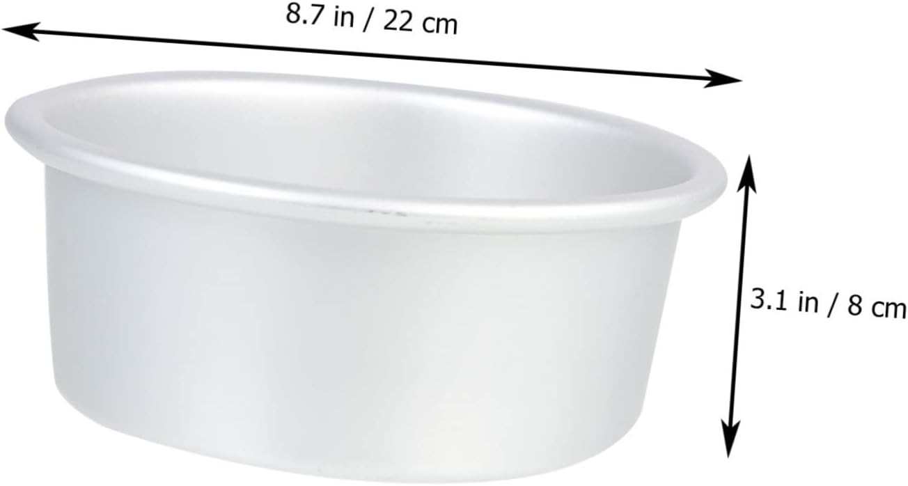 PRETYZOOM 3Pcs Round Cake Mold Non Stick Baking Molds for Mousse and Cakes for Home Baking and Professional Use