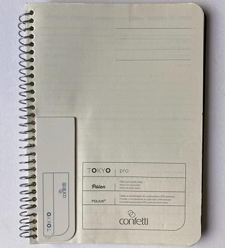 Confetti - Caderno Pro 80 Folhas Pautado TOKYO Capa Azul