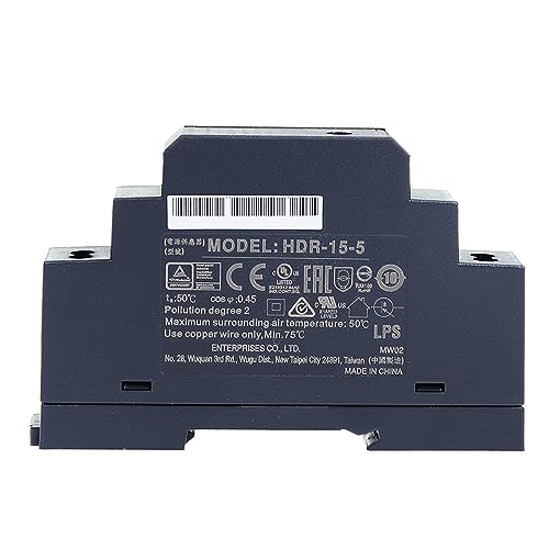 Alimentation Rail DIN 5V HDR-15 contre les pannes de box et micro-consoles - 2