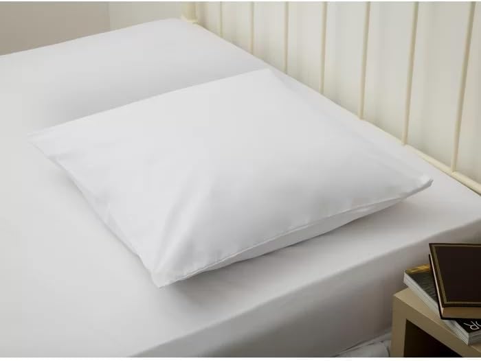 Ropa De Cama 1000TC Housewife Square/Continantal Pillow Case 1000% Egyptian Cotton Spreme White Pillow Covers Housewife European Square SIZE 65 x 65 CM - Image 3