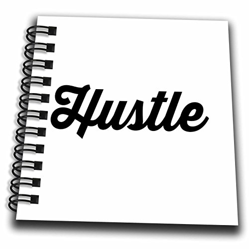 Bloc-notes Hustle multicolore de 3drose parfait au bureau ou en déplacement