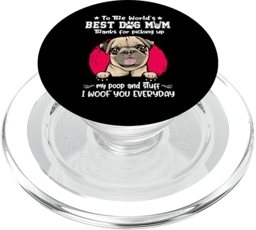 Soporte MagSafe de Carlino para amantes de los perros y dueñas de pug
