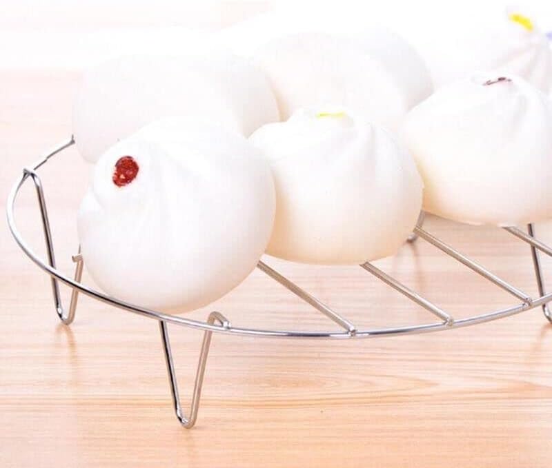 Miniatura 3 de PULABO - Accesorios para freidora de aire de 6 pulgadas, aptos para freidora de aire de 2.5 a 6.4 cuartos de galón, de acero útil, de una sola capa,