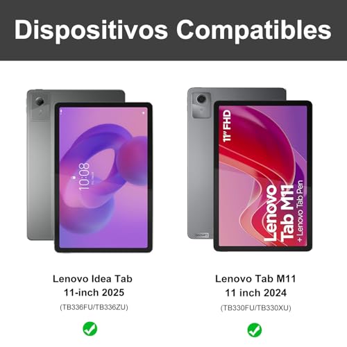 Funda teclado Lenovo Tab M11 para escribir sin cables con Bluetooth ñ 2