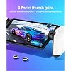 Svetaecho 8 in 1 Accessories Set Bundle Compatible with PlayStation Portal Remote Player, Carrying Case with with Holder Stand/2 Screen Protectors/4 Thumb Grips PS Portal Console