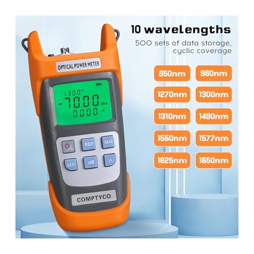 Compteur de puissance optique AUA-G510A testeur fibre optique FTTH