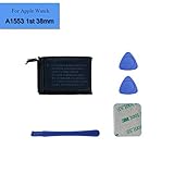 bateria apple watch serie 4  Batería de Repuesto A1578 205mAh 0.78Whr 3.8V Compatible con Apple Watch 1ra generación 38mm A1553 con Herramientas