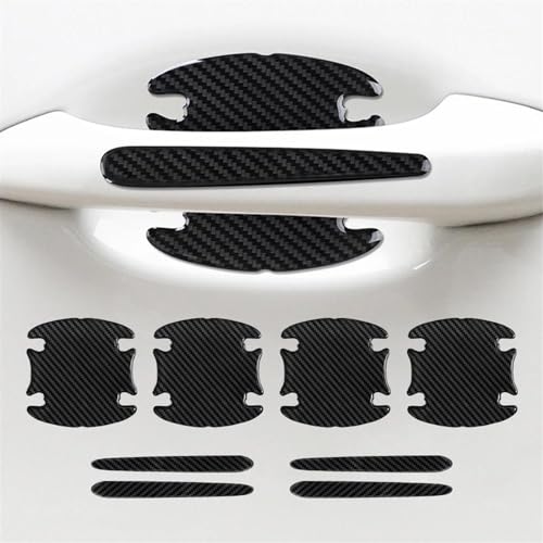Cache serrure porte gauche autocollants protection anti-rayures poignée voiture Skoda Kodiaq RS