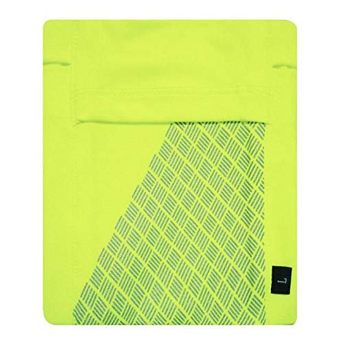 Etopfashion Correr Brazo Bolsa Teléfono Celular Brazalete Ejercicio Titular Estuche Fitness Cinturón Gimnasio Teléfono Celular Negro Amarillo