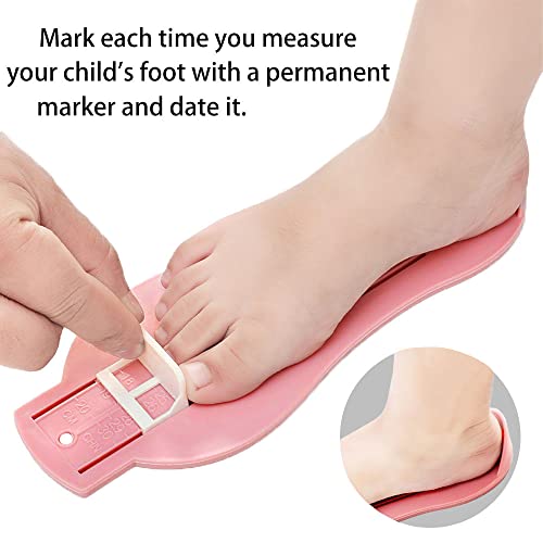 3 Pcs Home Foot Measuring Device For Baby, Shoe Sizer For Baby Shoe Measurement Device Buying Shoes Online For Infants Kids Toddler #TOP2