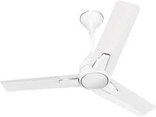 KUHL Arctis A1 900MM Decorative Power Saving Bldc Ceiling Fan With Remote | 24W | Saves Upto 65% Electricity | 5 stars | High Air Flow | Stylish Design | White