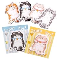 Bloc de notas de gato Adhesivos - Bloc de notas de papelería