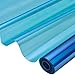 XhuangTech Chameleon Light Blue Front Window Roll Tint Solar Film Protection Scratch Resistant 60% VLT (Light Blue, 39.37