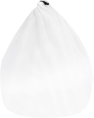 Bolsa de lavandería de malla de gran tamaño material de malla resistente con cierre de cordón ideal para lavar a máquina bolsa de lavandería de