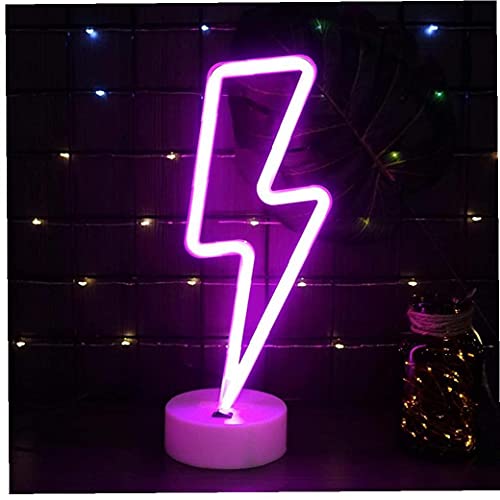 DierCosy Fulmine Neon Sign LED Ricaricabile