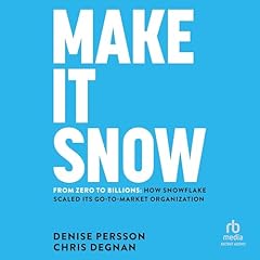 Make It Snow Audiolibro Por Denise Persson, Chris Degnan arte de portada