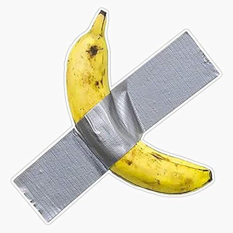 TCT Trading Banana Artwork Vinyl Stickers Waterproof Decal Car, Laptop, Bumper Stickers 5" Cover