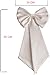 Youjiayi Bridal Removable Bow for Wedding Dress Elegant Separate Double Knot Belt for Bride Accessories Bows