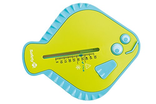 Safety 1st 3107002000 Bade-Thermometer Fisch, lime / grün Cover