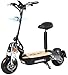 eFlux Freeride X2 Elektroroller E-Scooter - Straßenzulassung - 𝟰𝟓 km/h - 𝟮𝟓𝟬𝟬 Watt Motor - 60 Volt Hub-Version (Schwarz)