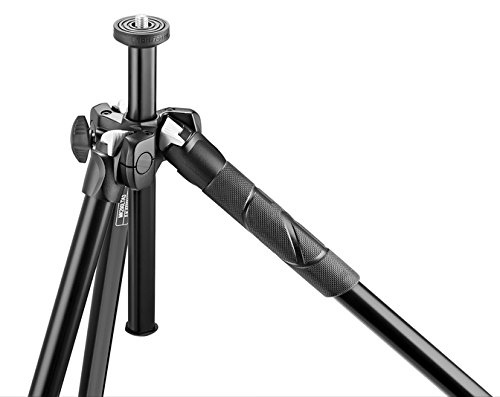 Manfrotto MK290LTA3-V Universal - Trípode, rótula 2 Way - vídeo, 1.8 kg, aluminio, negro, 59.5 cm