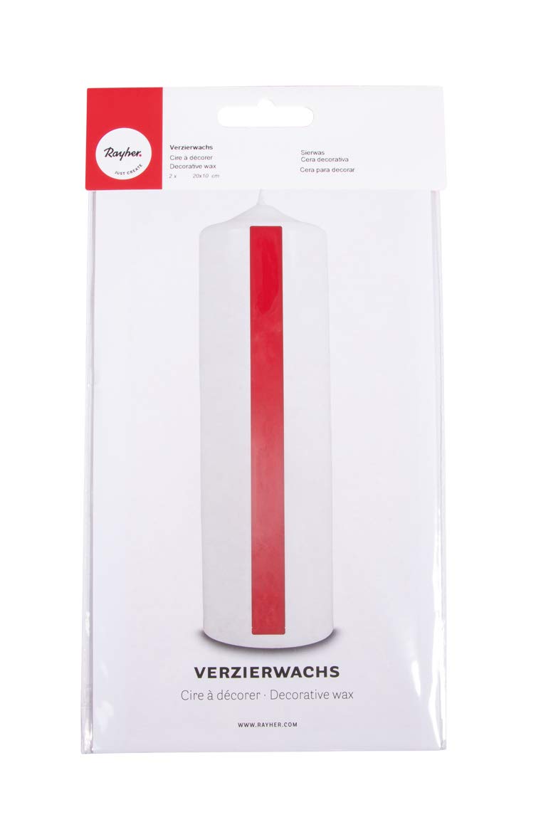 Rayher 3103706 Cire d'écran, 20 x 10 cm, Lot de 2 BTL. SB Rayher 3103706 Cire d'écran, 20 x 10 cm, Lot de 2 BTL. SB
