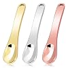 WLLHYF Mini Metal Makeup Spatula Sk...